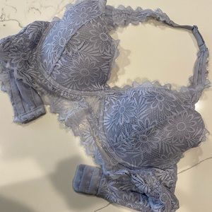 Lace bralette.